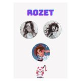 Hara Company Alien Stage Hyuna Rozet Seti (3’LÜ)