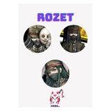 Hara Company Danganronpa Oyunu Korekiyo Shinguji Oyun Rozet Seti 3’lü