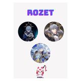 Hara Company Honkai Star Rail Oyunu Sunday Oyun Rozet Seti 3’lü
