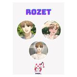Hara Company Jinx Webtoonu Dan KIM Webtoon Rozet Seti 3’lü
