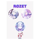 Hara Company Project SEKAI Yoisaki Kanade Rozet Seti 3’lü