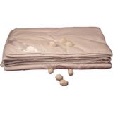 Harbiye Yöresel Tek Kişilik El Dokuması Ipek Yorgan YR0040 - 155 x 215 cm - Krem