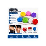 Hard Guard 150 Cm Otomatik Vücut Ölçüm Mezurası Mini Şerit Metre Bel Bacak Kol Göğüs Kalça Ölçüm Bandı Fitness Diyet Spor