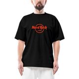 Hard Rock Cafe Neon Oversize Siyah Tişört - XL