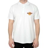 Hard Rock Cafe Polo Yaka Beyaz Tişört - S