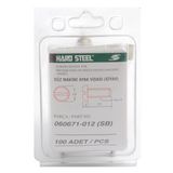 Hard Steel 060671-012 Düz Makine Siyah 100 Adet Ayak Vidası