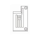 Hard Steel H362 / 14-8660-0 6.4 mm Kansai Reçme Bant Plaka