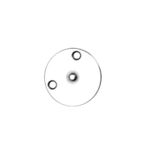 Hard Steel Maz - 15801 - 000 Juki Yuvarlak Plaka
