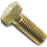 Hard-to-Find Fastener 014973254452 8. Sınıf Kaba Altıgen Başlı Vidalar, 5/8-11 x 1-3/4, Parça-10, Sarı