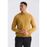 Hardal Slim Fit Yarım Balıkçı Triko Kazak