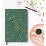 Hardcover Çizgili Green 13X21 cm Defter - Karışık-Çok Renkli - Ciltli - 13*20