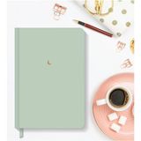 Hardcover Çizgisiz Green 13X21 cm Defter - Karışık-Çok Renkli - Ciltli - 13*20