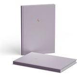 Hardcover Çizgisiz Mor 13X21 cm Defter (Küçük Ay) - Karışık-Çok Renkli - Ciltli - 13*20