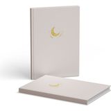 Hardcover Noktalı Krem 2 Adet 13X21 cm Defter - Karışık-Çok Renkli - Ciltli - 13*20