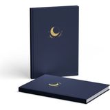 Hardcover Noktalı Lacivert 2 Adet 13X21 cm Defter - Karışık-Çok Renkli - Ciltli - 13*20