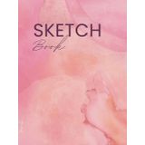 Hardcover Sketchbook 8.25x11 120 Pages: Colorful Sketchbook for Drawing and Sketching | Beautiful Hardcover Sketchbook for Girls