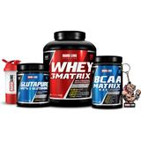 Hardline Nutrition 2300GR Çikolata Bcaa Matrix Tropikal 630GR Glutapure 300GR Shaker
