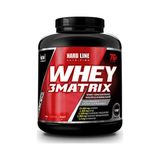Hardline Nutrition Hardline Whey 3 Matrix 2300 gr 76 Servis Toz Protein Tozu Yetişkin İçin Zengin İçerik - Çilek