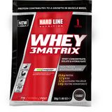Hardline Nutrition Hardline Whey 3 Matrix Çilek 30 gr (Tek Kullanımlık) Protein Tozu