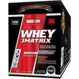 Hardline Nutrition Hardline Whey 3matrix 30 gr 26 Saşe Çilek Aromalı Yüksek Protein İçeriği