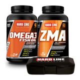 Hardline Nutrition Omega3 & Zma 180 Kapsül Çinko ve Magnezyum İçeren Besin Takviyesi
