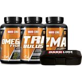 Hardline Nutrition Omega3 & Zma & Tribulus Kombinasyonu Sporcu Besini