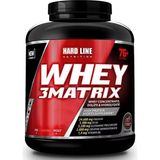 Hardline Nutrition Whey 3 Matrix 2300 Gr Çilek Aromalı