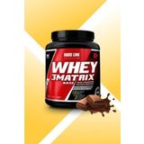 Hardline Whey 3 Matrix Base Protein Tozu Çikolata 908 gr