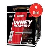 Hardlıne Whey 3matrıx 2340 Gr-78 Şase Mix (Çilek- Çikolata- Muz)