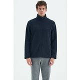 Hardy Lacivert Standart Kalıp Polar Erkek Sweatshirt - 88299