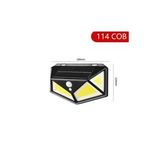 Hareket Sensörlü Bahçe Lambası 114 Led 3 Mod