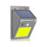 Hareket Sensörlü Solar 48 LED Bahçe Lambası - Renkli