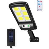 Hareket Sensörlü Solar Sokak Lambası 120 Led. LED Dış Mekan Lambası, IP65 Bahçe, Teras, Giri� - Çok Renkli