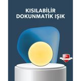Hareket Sensörlü Usb Şarjlı Led Gece Lambası Enerji Tasarruflu Mir87861535