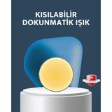 Hareket Sensörlü USB Şarjlı LED Gece Lambası Enerji Tasarruflu - SPTROT5478-3961 - Çok Renkli
