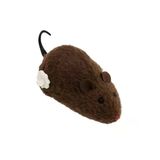 Hareketli Fare Şeklinde Peluş Kedi Oyuncağı, Zihinsel Uyarım Için