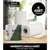 Hareketli Havlu Kağıt (6 Adet)