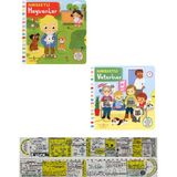 Hareketli Hayvanlar + Hareketli Veterine 2'li Set + Mat. Öğreten Cetvel