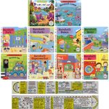 Hareketli Kitaplar 10'lu Set - Matematik Öğreten Ayraç
