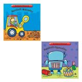 Hareketli Kitaplar 2' Li Set / Hareketli Makineler - Hareketli Oyuncaklar (Ciltli)