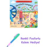 Hareketli Lunapark + Renkli Fosforlu Kalem