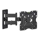 Hareketli Metal TV Askı Aparatı, 32 İnç ve 43 inç Arası Ekranlara Uyumlu, Tüm Markalar ile Uyumlu, Televizyon Duvar Asma Aparatı, Yüksek kalite Metal Kalınlığı, Akropat Hareketli (30-CM)
