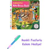 Hareketli Vahşi Orman Gezisi + Renkli Fosforlu Kalem
