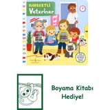 Hareketli Veteriner + Boyama Kitabı