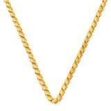 Harem Altın 22 Ayar 45 Cm Pullu Halep Zincir Znc29