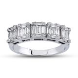 Harem Altın B18 0.32 ct Baget Kadın Pırlanta Yüzük