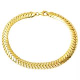 Harem Altın Balık Sırtı 14 Ayar Altın Bileklik Bıl02