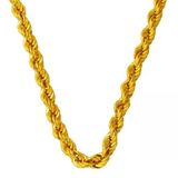 Harem Altın Burgu Halat 7 Mm 60 Cm 14 Ayar Zincir Kolye Zku170