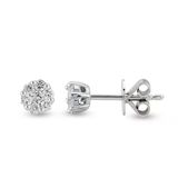 Harem Altın CORK10 0.27 ct Coronet Pırlanta Küpe