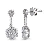 Harem Altın CORK3 1.39 Ct Coronet Kadın Pırlanta Küpe